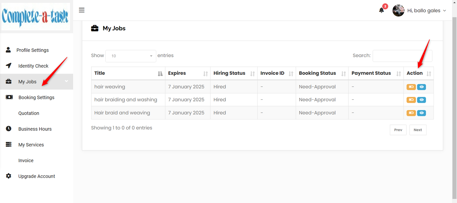 Become a Tasker 4 Provider mark task complete